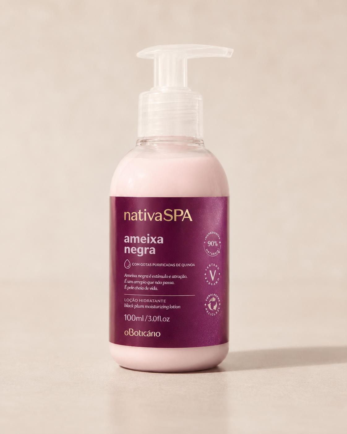 Rótulos linha Nativa SPA